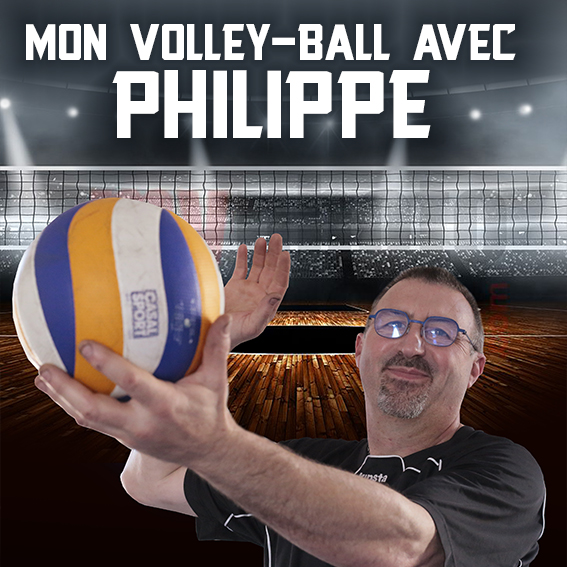 Mon volley-ball avec Philippe
